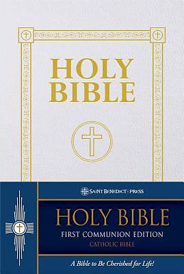 Picture of First Communion Bible-OS-Douay Rheims
