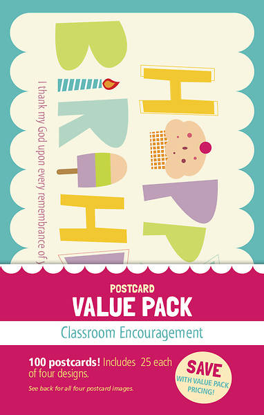 Picture of Classroom Encouragement Postcards - Value Pack - (Pkg of 100)