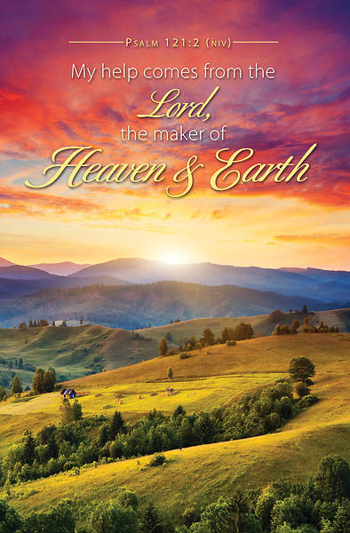 Picture of Heaven Earth General Spring Regular Size Bulletin