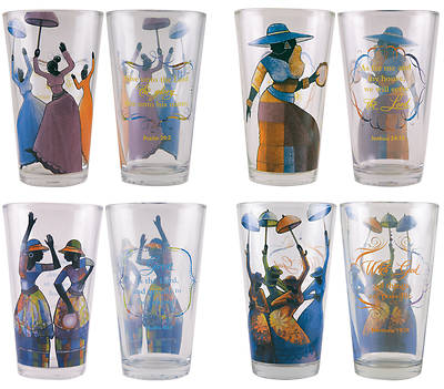 Picture of Total Praise Drinking Glasses 4 Pieces