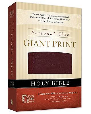 Picture of God's Word Personal Size Giant Print Bible