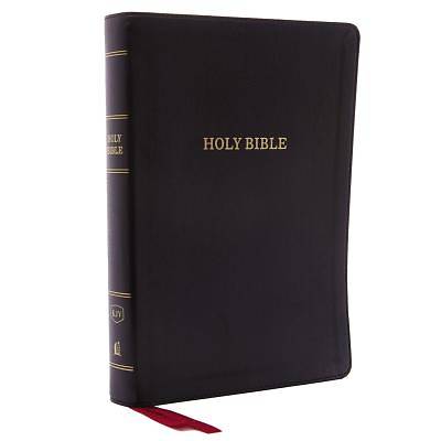Picture of KJV, Deluxe Reference Bible, Giant Print, Imitation Leather, Black, Red Letter Edition