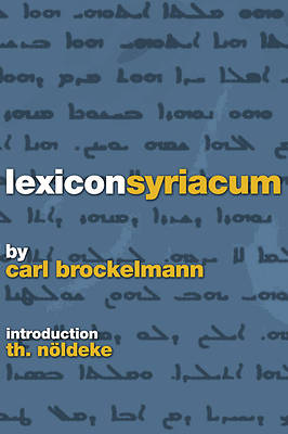 Picture of Lexicon Syriacum