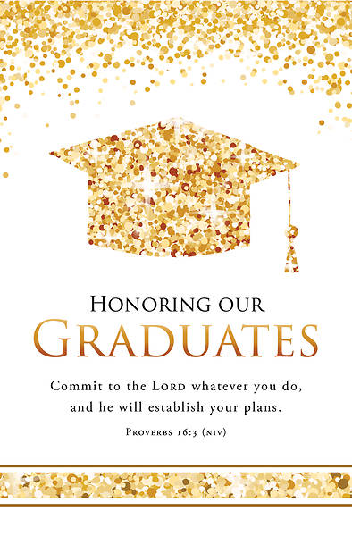 Picture of Honoring Our Graduates Graduation Regular Size Bulletin