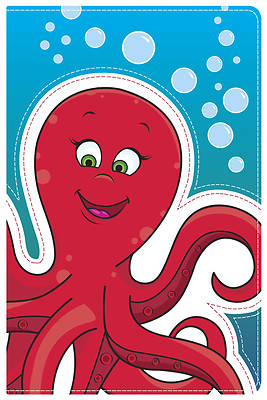 Picture of NKJV Study Bible for Kids, Octopus Leathertouch