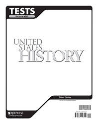 Picture of United States History Tests 3rd Edition