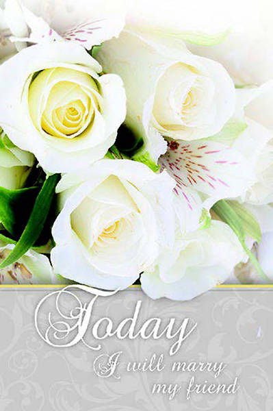 Picture of Today Wedding Bulletin Regular (Package of 100)