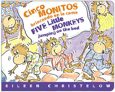 Picture of Cinco Monitos Brincando en la Cama/Five Little Monkeys Jumping On The Bed