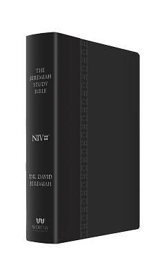 Picture of The Jeremiah Study Bible, NIV (Black W/ Burnished Edges) Large Print Edition, Leatherluxe