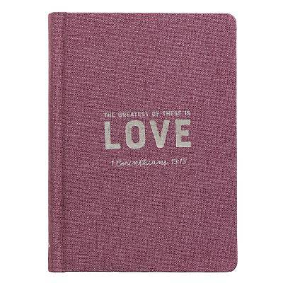 Picture of Journals Hardcover Linen Love Purple