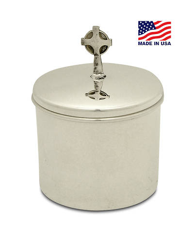 Picture of The Creator’s Star Silver-plated Host Box with Gold Lining