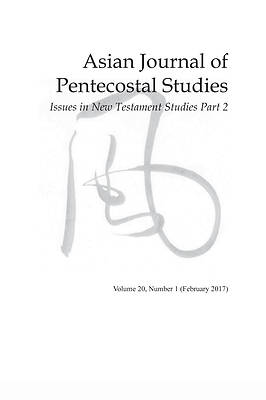 Picture of Asian Journal of Pentecostal Studies, Volume 20, Number 1