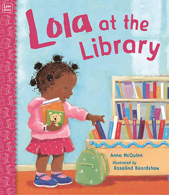 Picture of Lola at the Library