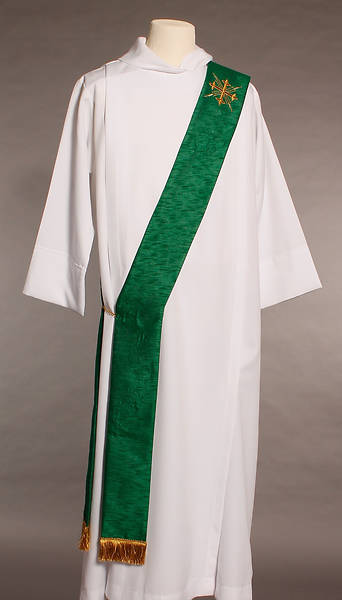 Picture of MDS Green Greek Cross Deacon Stole