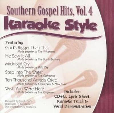Picture of Southern Gospel Hits Karaoke Style, Volume 4
