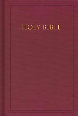 Picture of KJV Pew Bible, Deep Garnet Maroon Hardcover