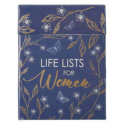 Picture of Boxed Cards Life Lists for Women