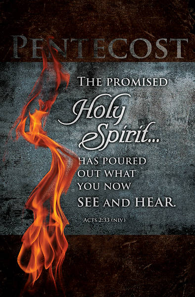 Picture of The Promised Holy Spirit Pentecost Regular Size Bulletin