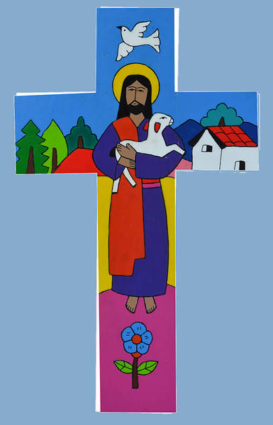 Picture of The Good Shepherd Cross 12"