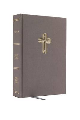 Picture of Nrsv, Catholic Bible, Journal Edition, Cloth Over Board, Gray, Comfort Print
