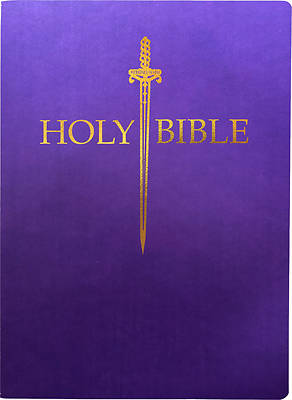 KJV Sword Bible, Giant Print, Purple Ultrasoft
