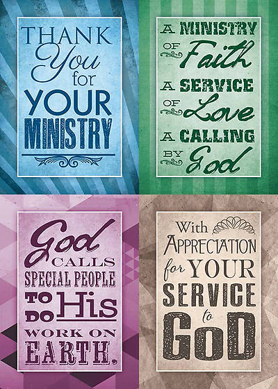 Picture of Here's to You - Ministry Appreciation Boxed Cards - Box of 12