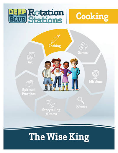Picture of Deep Blue Rotation Station: The Wise King - Cooking Station Download
