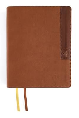Picture of Niv, Journal the Word Bible, Large Print, Leathersoft, Brown, Red Letter, Comfort Print