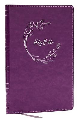 Picture of NKJV Ultra Thinline Bible, Purple Leathersoft, Red Letter, Comfort Print