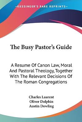 Picture of The Busy Pastor's Guide