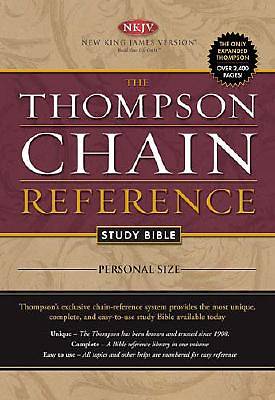 Picture of Thompson Chain Reference Study Bible-NKJV-Personal Size