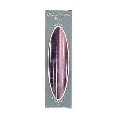 Picture of Advent Candles 3 Purple 1 Pink 10"H x 2.0 CM