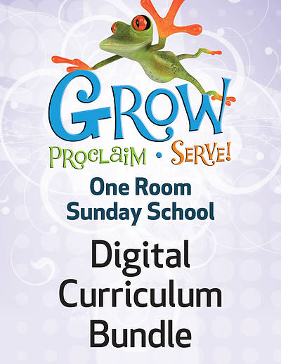 Picture of Grow Proclaim Serve Digital One Room Sunday School Kit Winter Year 1