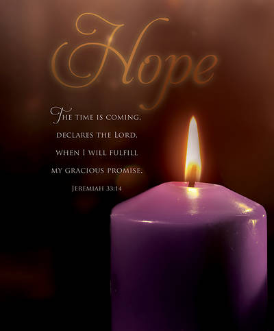 Picture of Advent Hope Week 1 Jeremiah 33:14 Bulletin Legal