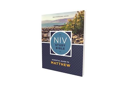 Picture of NIV Study Bible Essential Guide to Matthew, Paperback, Red Letter, Comfort Print