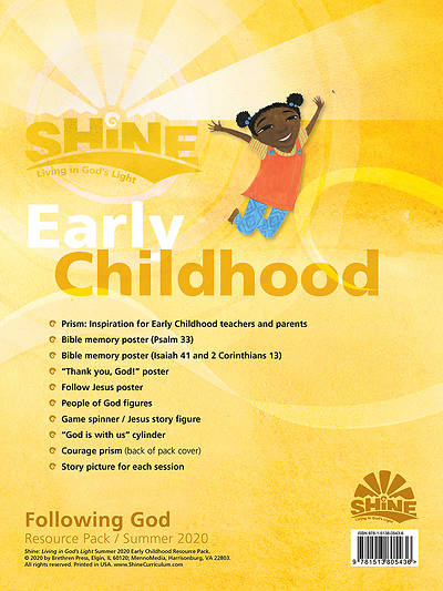 Picture of Shine Early Child Age 3-5 Resource Pk Summer 2020