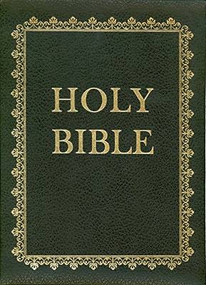 Picture of Deluxe Family Bible King James Version Christian Home Study