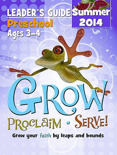 Picture of Grow, Proclaim, Serve! Preschool Leader's Guide 6/8/2014 - Download