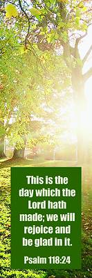 Picture of This Is The Day Bookmark (Package of 25) Inspirational
