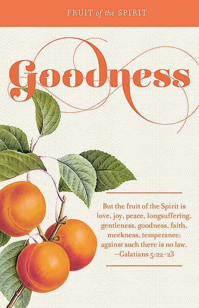 Picture of Fruit of the Spirit:  Goodness Bulletin Pack of 100