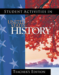 Picture of United States History Student Activities Teacher's Edition 3rd Edition