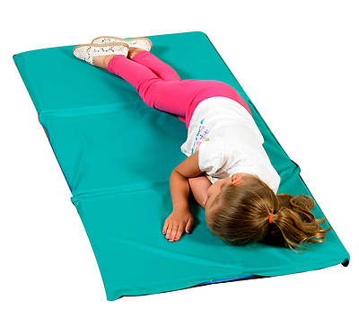 Picture of 1" Infection Control® Folding Rest Mat - Teal/Blue, 10 Pack