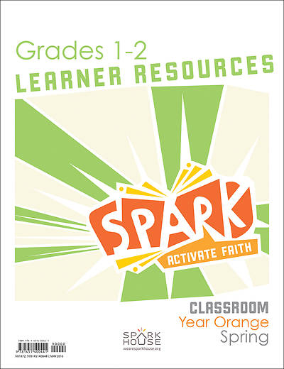 Picture of Spark Classroom Grades 1-2 Learner Leaflet Year Orange Spring