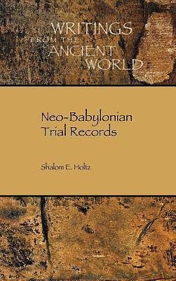 Picture of Neo-Babylonian Trial Records