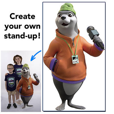 Picture of VBS 2026 Snowball Mountain Challenge XL Character Poster