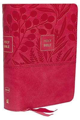 Picture of Nkjv, Reference Bible, Compact, Leathersoft, Pink, Red Letter Edition, Comfort Print