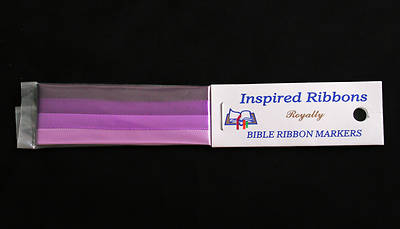 Picture of Royalty - Inspired Ribbons Bible Bookmark (One Bookmarker with 5 Colored Ribbons)