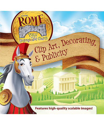 Picture of Vacation Bible School (VBS) 2017 Rome Clip Art, Decorating, and Publicity CD
