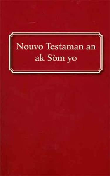 Picture of Haitian New Testament with Psalms
