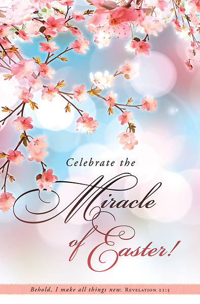 Picture of Celebrate the Miracle of Easter Regular Size Bulletin